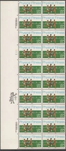 US Scott #2043 "Physical Fitness" Plate block of 20, MNH - Picture 1 of 1