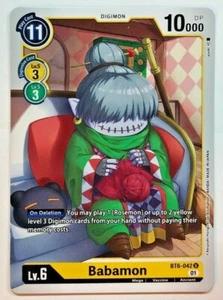 Digimon Babamon Doble Diamante BT6-042 Casi Nuevo/M - Imagen 1 de 1