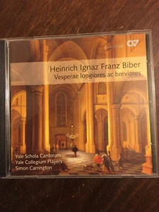Heinrich Ignaz Franz Biber CD, Vesperae Longiores ac Breviories - Picture 1 of 3