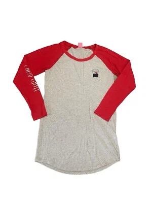 Camisón Jenni by Jennifer Moore íntimo gris medio taza de café manga larga Foto 1 de 4