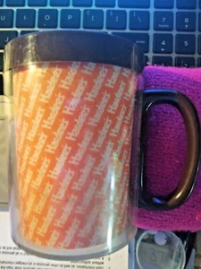 VTG HARDEES THERMOS COFFEE CUP   VGC - Picture 1 of 2