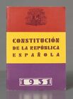 Constitución De La República Española. Facsimil