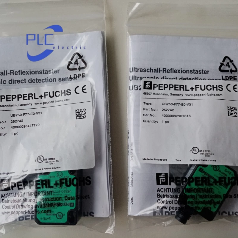 UB250-F77-E0-V31  PEPPERL+FUCHS brand new Capacitive sensor free shipping - Image 1 of 3