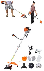 6 in 1 Multi-Functional Trimming Tool 52CC Gas Powered Pole Saw Hedge Trimmer - Picture 1 of 21