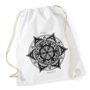 Trend Turnbeutel Mandala Ethno Boho Bohemian Hipster Jutesack Autiga® - Bild 1 von 4