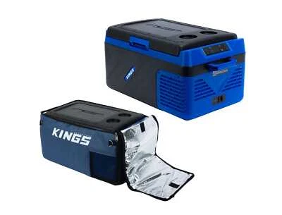 Kings Escape 20 Portable Camping Fridge + Fridge Cover - image 1 of 4