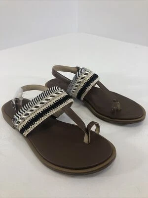 Sandalia Naturalizer Mujer Linnete Tacón Correa Multi Tejido Talla 7M Multicolor Nueva Foto 1 de 4