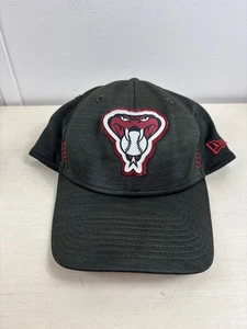 Arizona Diamondbacks Hat Cap Fitted Mens Large Black Red MLB Baseball New Era - Picture 1 of 11