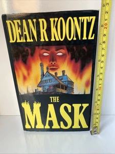 Dean R Koontz The Mask Guild Hardcover 1989 Vintage Horror Book - Picture 1 of 14