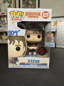 Funko Pop! Vinilo: Stranger Things - Steve - Pegatina SE - Baskin Robbins Exc. #829 - Imagen 1 de 6