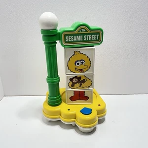Vintage Tectron Sesame Street Spin & Match Talking Character Electronic Game - Picture 1 of 7
