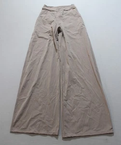 Yoga Democracy Women's Stretch Solid Ultimate Pocket Trouser EJ3 Mushroom Small - Picture 1 of 5