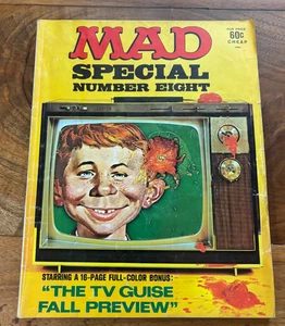 Mad Magazine Special Number Eight #8 - with TV Guise Insert - Imagen 1 de 8