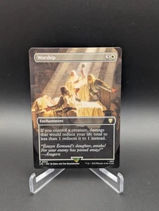Worship (Borderless) Commander: the Lord of the Rings: Tales of Middle-Earth... - Picture 1 of 3
