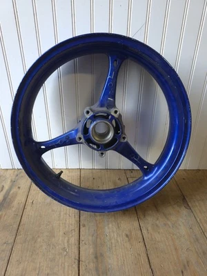 Suzuki GSXR 600 750 1000 2006-2007 OEM RUEDA DELANTERA CURVA PEQUEÑA SIN COJINETES/ESPACIADOR Foto 1 de 4