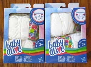2 scatole NOS pannolini Baby Alive confezione da 6 pezzi taglia 6x - Foto 1 di 3
