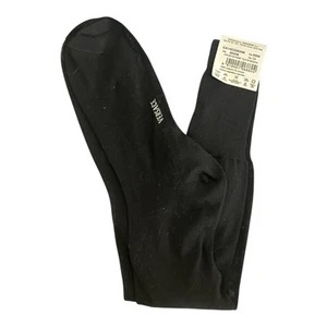 Mens Versace Black Blue High Athletic Socks Size Large 100% Cotton Italy ~ US6T2 - Picture 1 of 5