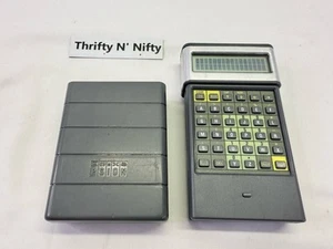 Vintage Used Handheld Computer PSION Organizer II Model CM (1986) W/ 2 Datapacks - Picture 1 of 23
