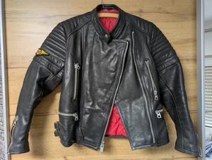 Motorrad Lederkombi Damen Größe 36 schwarz, Hose POLO, gut erhalten - Bild 1 von 6