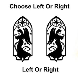 Angel Arch Window Vinyl Decal DIY Craft Choose Size and Color - Picture 1 of 4