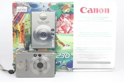 Canon PowerShot s230 Digital Elph - Boxed. - Spared or Repairs - Image 1 of 4