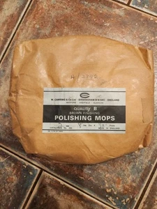 2x Canning Grade B POLISHING Mop 8" Dia By 1/2" Thick - Picture 1 of 5