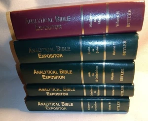 John Butler, Analytical Bible Expositor, Volumes 10, 11, 12, 13, 14 - Foto 1 di 1