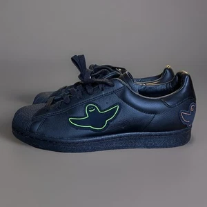 Adidas Superstar x Mark Gonzales ADV Shmoo Black GX1488 - Men's US Size 9 - Picture 1 of 8