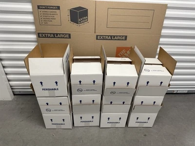 Insulated Foam Shipping Kit 8" x 6" x 4 1/2" ULINE S-9903 Lot of 12 - Ships free - Image 1 of 4