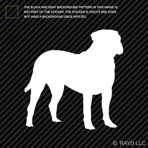 (2x) Bullmastiff Sticker Die Cut Decal Self Adhesive Vinyl dog canine pet - Foto 1 di 1