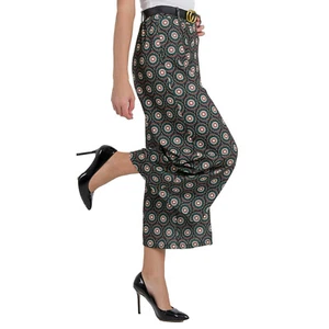 Pantalón Palazzo De Mujer Con Cinturón Y Estampado De Cachemira, 2254 - Imagen 1 de 7