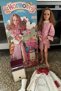 Vintage Ideal Harmony The Beautiful Music Making Doll 21 Inch In Box + Amplifier - Picture 1 of 20