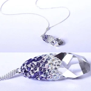 Swarovski Nera  Tanzanite Pendant New 1133676 - Bild 1 von 5