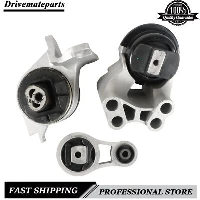 Kit de montaje de transmisión de motor de 3 piezas para Ford Fusion 2010-12/2007-12 Lincoln MKZ 3,5 L Foto 1 de 4