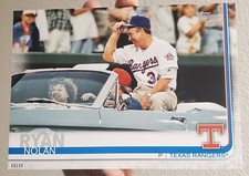 NOLAN RYAN 2019 Topps Update Short Print Variations SP 5x7 #/49 TEXAS RANGERS