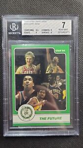 1984 Star Larry Bird #18 The Future Boston Celtics Graded BGS 7 NBA