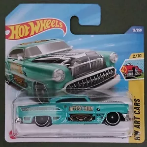 HOT WHEELS 2025 CUSTOM '53 CHEVY, SEA FOAM GREEN, SHORT CARD. - Picture 1 of 1