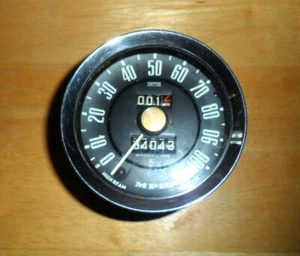 Vintage Smiths Speedometer SN 6153/54 100MPH Hillman Minx Super Minx - Picture 1 of 8