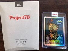Topps Project 70 #239 1969 Jacob deGrom by Mimsbandz Foil # 61 / 70