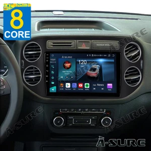 8-Core Android 14 4+64G Carplay BT GPS Navi Autoradio Für VW Tiguan 5N 2007-2014 - Bild 1 von 12