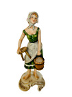 Goebel Hummel Figurine Sculpture Vtg W Germany 1603922 Milk Maid Woman Well Pot