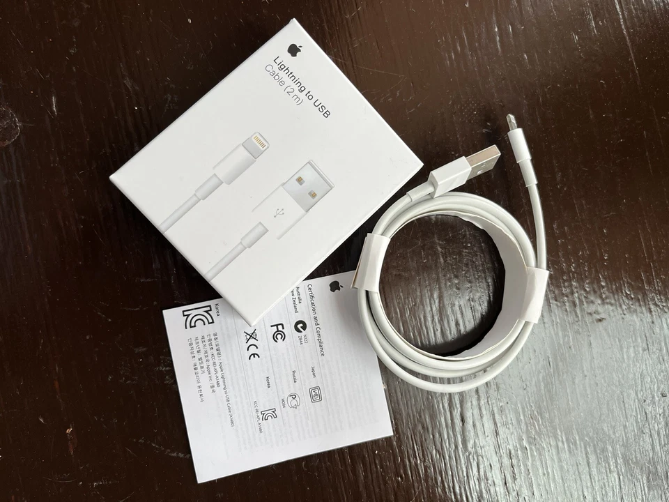 Genuine iPhone Apple 2m Fast Original USB Data Charging Cable for iPhone, iPad - Image 1 of 1