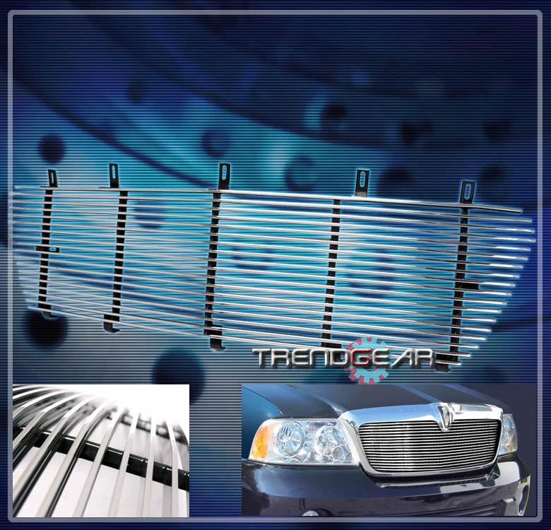 2003-2004 LINCOLN NAVIGATOR BASE SPORT UTILITY 4DR 5.4L V8 UPPER BILLET GRILLE - Image 1 of 1