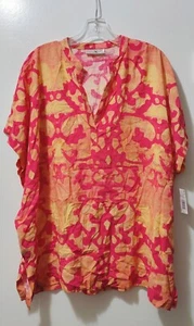 Natori Women's Set Magenta/Orange Shirt And Pants Size L Sleepwear - Picture 1 of 3