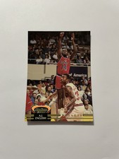 1992-93 Stadium Club Basketball Card #8 A.J. English Washington Bullets