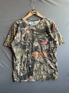 Realtree Camo shirt mens MEdium Green Mossy Oak Camouflage Mooselander USA - Picture 1 of 6