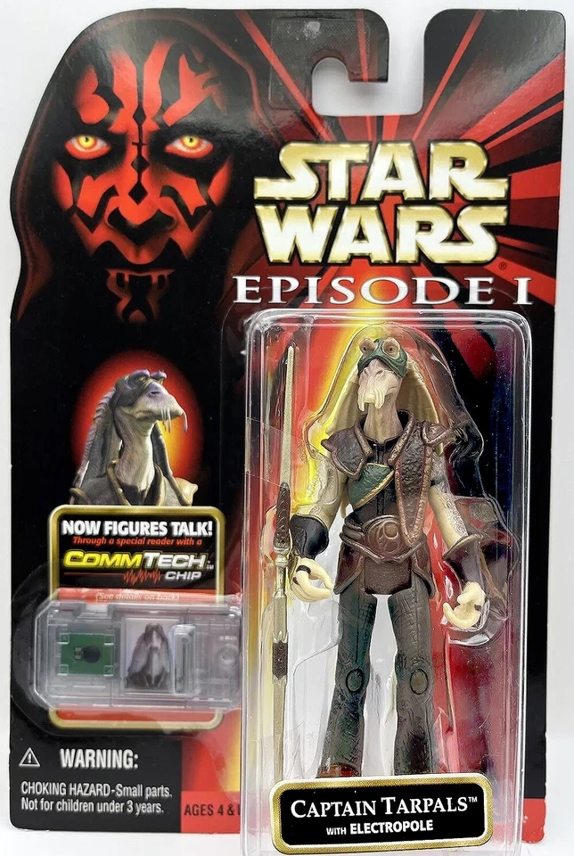 Star Wars, Episode 1 Phantom Menace, CommTech Chip, Captain Tarpals Electropole - Image 1 of 1