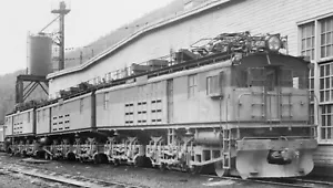 Milwaukee Road EF-1 class E-45B at Avery, ID 5 x 7 Photo - Picture 1 of 1