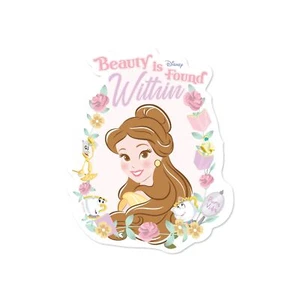 Adesivo interno Pura Vida Disney Belle Beauty, design elegante, accessorio adesivo - Foto 1 di 1