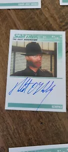 2022 RITTENHOUSE STAR TREK TNG INSCRIPTIONS AUTO CARD ROBERT O'REILLY SCARFACE - Picture 1 of 1